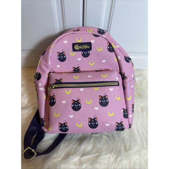 Loungefly Handbags - New: Sailor Moon Loungefly Luna Mini Backpack
